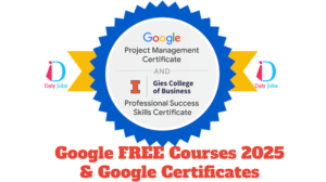 Google Online Courses with Certificates 2025 | How To Apply
