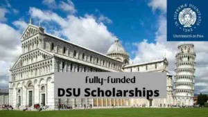 University of Pisa DSU Scholarship 2025/2026 – Fully Funded Study in Italy