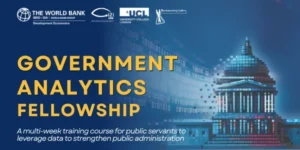Call for Applications: World Bank Government Analytics Fellowship Program 2026