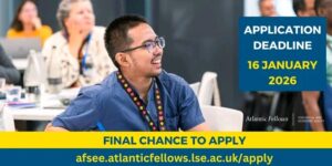 Atlantic Fellows for Social and Economic Equity 2026 | Fully Funded at LSE