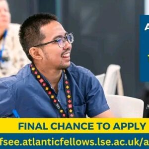 Atlantic Fellows for Social and Economic Equity 2026 | Fully Funded at LSE